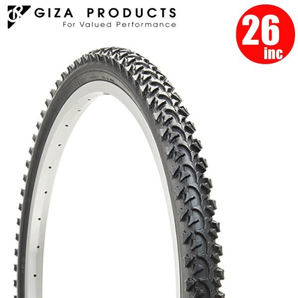 マウンテンバイク タイヤ GIZA Products ギザ C-1040N 26x1.95 BLK ...