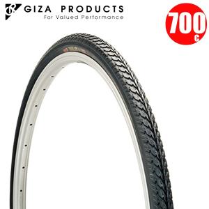 クロスバイク タイヤ GIZA Products ギザ C-1103 700x38C BLK TIR21401｜atomic-cycle