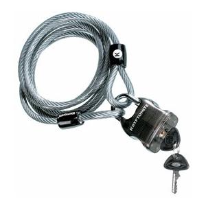 ケーブル ロック 鍵 KRYPTONITE クリプトナイト クリプトフレックス 818 ケーブル&amp;パ...