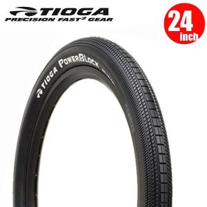 TIOGA タイオガ BMX タイヤ パワーブロック 24x1.75 TIR19500｜atomic-cycle