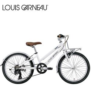 LOUIS GARNEAU ルイガノ J20 PLUS LG WHITE 20インチ  キッズ 子供 自転車｜atomic-cycle