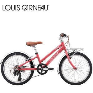 【SALE 店舗 在庫あり】 LOUIS GARNEAU ルイガノ J20 PLUS TERRA COTTA ROSE 20インチ  キッズ 子供 自転車｜atomic-cycle