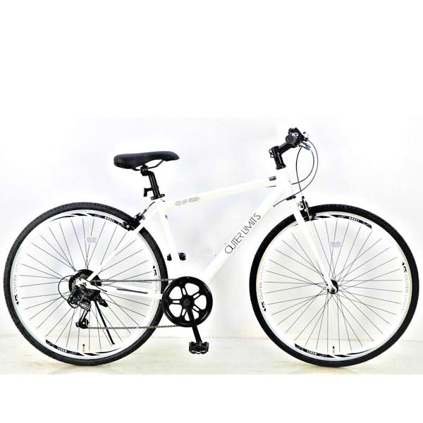 クロスバイク アウターリミッツ 700C 6段変速 ホワイト