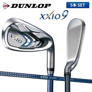 「在庫一掃」 ダンロップ ゴルフ ゼクシオ9 ナイン XXIO9 アイアンセット 5本組 (6-P) MP900 カーボンシャフト MP-900 DUNLOP XXIO9