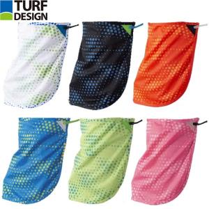 朝日ゴルフ ターフデザイン TDNM-1970 ネックマスク フェイスカバー TURF DESIGN NECK MASK 日焼け対策ウォーキング ゴルフ マスク