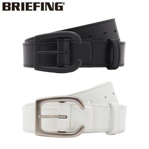 ブリーフィング ゴルフ BG1732518 バックル レザー ベルト ブラック
