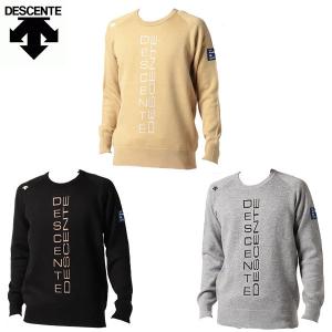「送料無料」 デサント ゴルフ DGMSJL14 ウール混ポリエステル ジャカードクルーネック セーターDESCENTE ブルーレーベル