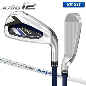 ダンロップ ゴルフ ゼクシオ12 ネイビー アイアンセット 5本組(6-P) ゼクシオ MP1200 カーボンシャフト DUNLOP XXIO12｜atomic-golf