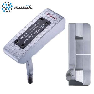 ムジーク ゴルフ オンザスクリュー 6221 ショートスラントネック パター スチールシャフトmuziikOn The Screw