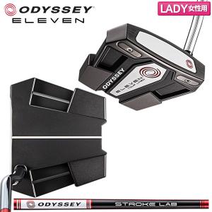 【レディース】オデッセイ ゴルフ イレブン ツアーライン ダブルベント パター STROKE LABシャフト ODYSSEY ELEVEN TOUR LINED【あすアト】