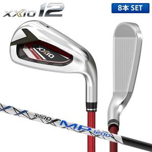 ダンロップ ゴルフ ゼクシオ12 レッド アイアンセット 8本組 (5-P,A,S) ゼクシオ MP1200 カーボンシャフト DUNLOP XXIO12 RED