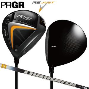 プロギア ゴルフ RS ジャスト ドライバー Diamana FOR PRGR BLACK カーボンシャフト JUST ディアマナ｜atomic-golf