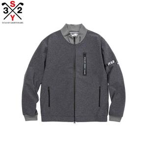 エスワイサーティトゥ バイ スィートイヤーズ ゴルフ SYG-22A33 STORM FLEECE ジャケット グレー(3) SY32 by SWEET YEARS フリース