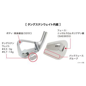 プロギア 02 アイアンセット 5本組(6-P...の詳細画像4