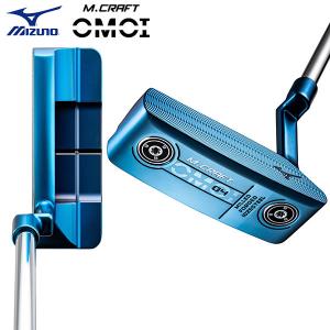 ミズノ ゴルフ M.CRAFT OMOI No.04 ブルーIP仕上げ パター MIZUNO Mクラフト オモイ 5KJSP819｜atomic-golf