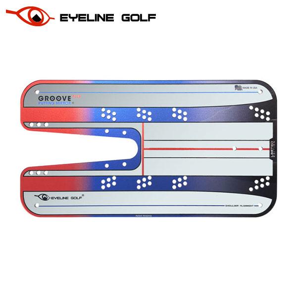 「送料無料」アイライン ゴルフ ELG-MP19 グルーブプラスパッティングミラー 練習器具 パター...