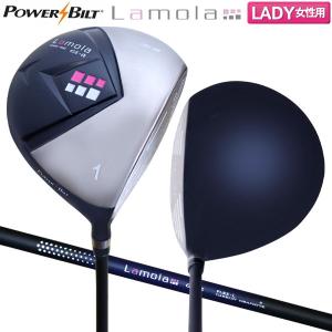 「レディース」 パワービルト ゴルフ Lamola GS-α 短尺 ドライバー オリジナル カーボンシャフトラモーラ POWERBILT｜atomic-golf