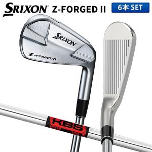 「9日限定！最大5,000円引きクーポン！」ダンロップ スリクソン Z-FORGED II アイアンセット 6本組(5-P) KBS TOUR スチールシャフト DUNLOP SRIXON Zフォージド2｜atomic-golf