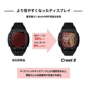 ショットナビ Crest2 腕時計型 GPSナ...の詳細画像5