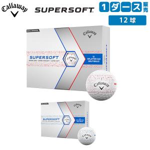 キャロウェイ ゴルフ スーパーソフト スプラッター 360 ゴルフボール Callway SUPERSOFT SPLATTER 360 1ダース/12球｜atomic-golf