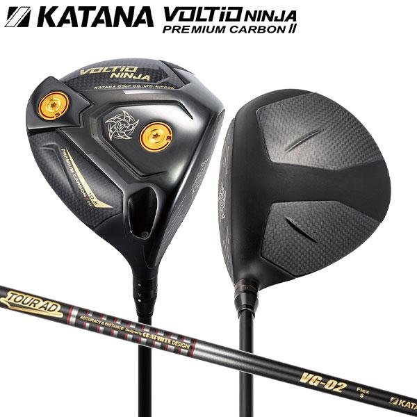 「高反発ドライバー」カタナ ゴルフ ボルティオ ニンジャ プレミアム カーボン II Hi ドライバ...