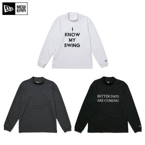 ニューエラゴルフ パフォーマンス Tag Line モックネック 長袖 シャツ
