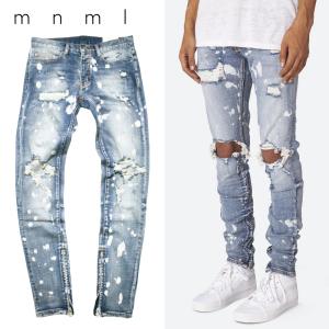 mnml（ミニマル） ジーンズ 「mnml/ミニマル」PAISLEY STRETCH DENIM