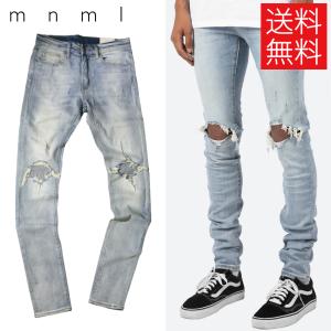 mnmlデニム　w32 mnml（ミニマル） パンツ スリム デニム ジーンズ 28,30,32インチ