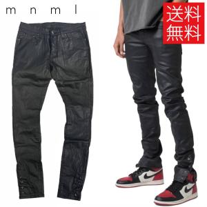 mnml ミニマル デニムパンツ スキニー ジーンズ クラッシュ