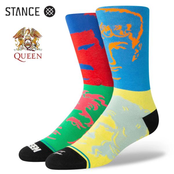 STANCE x QUEEN HOT SPACE インフィニット コラボ ソックス マルチ 靴下 総...