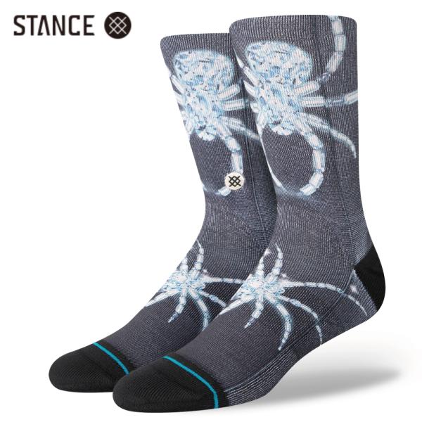 STANCE x SARA RABIN FRIGID コラボ ソックス ブラック 靴下 黒 SOCK...