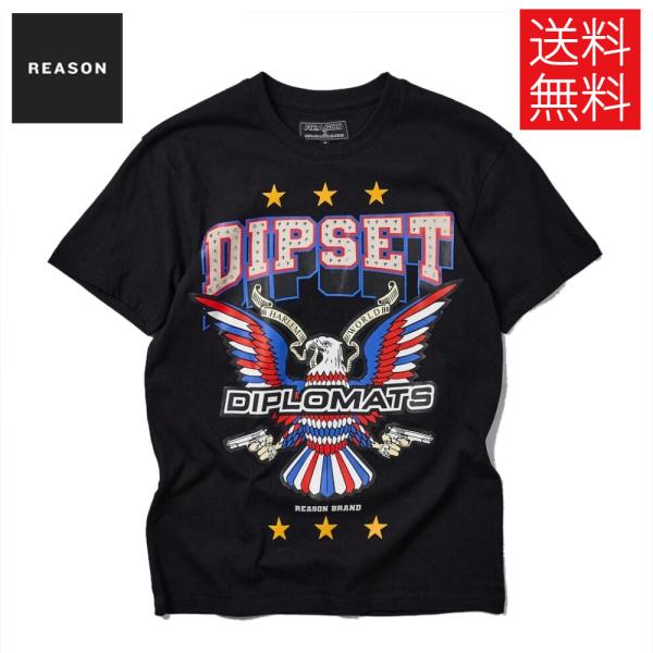 REASON NYC x DIPROMATS DIPSET MEMBERS コラボTシャツ ブラック...