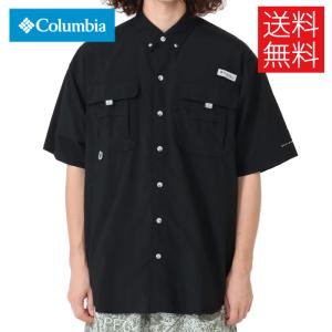 Columbia Bahama II ショートスリーブシャツ ブラック バハマII 半袖 黒 S/S Shirt Black コロンビア ストリート アウトドア｜atomicdope