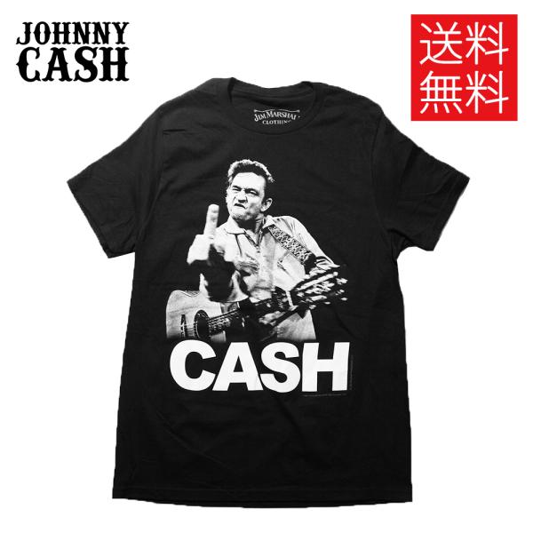 ジョニー・キャッシュ Johnny Cash THE BIRD ライセンス オフィシャル Tシャツ ...