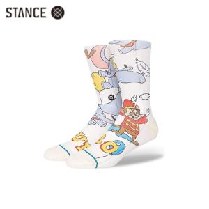 STANCE x DISNEY DUMBO BY TRAVIS コラボ キッズ ソックス ダンボ オフホワイト 子供用 靴下 白 SOCKS OffWhite スタンス x ディズニー ダンボ｜atomicdope