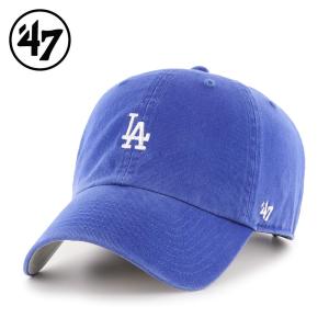 '47 LA Dodgers Base Runner CLEAN UP ローキャップ ドジャース ベースランナー クリーンナップ ブルー 青 LOWCAP Blue フォーティーセブン フリーサイズ｜atomicdope