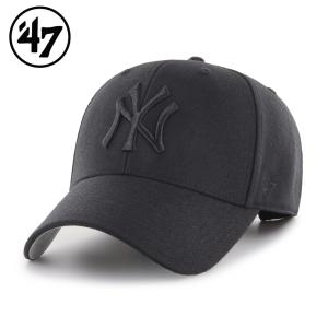 '47 NY Yankees Home MVP ローキャップ ヤンキース 定番キャップ ホーム エムブイピー ブラック/ブラック 黒/黒 LOWCAP Black/Black フォーティーセブン｜atomicdope