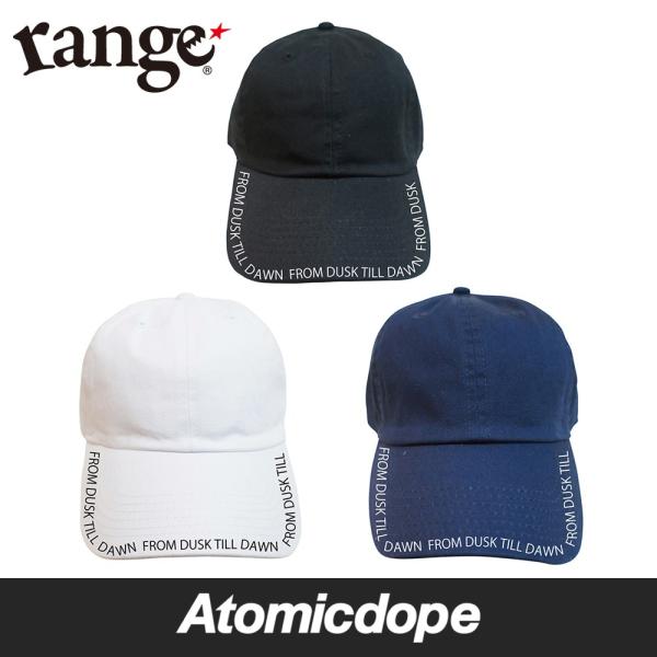 レンジ range rg print collar ローキャップ 帽子 low cap with
