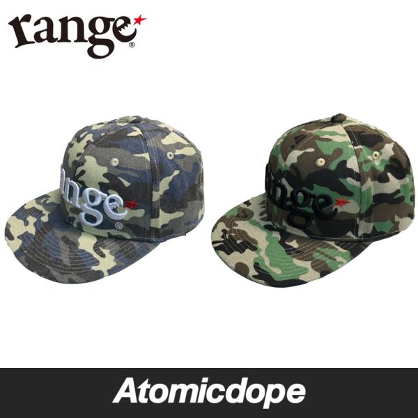 レンジ range original snap back cap 4 スナップバックキャップ カモ ...