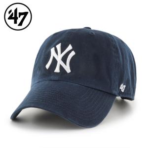 '47 NY Yankees Home Kids CLEAN UP キッズ ローキャップ ヤンキース 定番キャップ ホーム クリーンナップ ネイビー 子供用 紺 LOWCAP Navy フォーティーセブン｜atomicdope