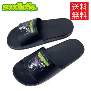 seedleSs California skunk サンダル ブラック 黒 sandals Black シードレス メンズ レディース 男 女 ユニセックス｜atomicdope