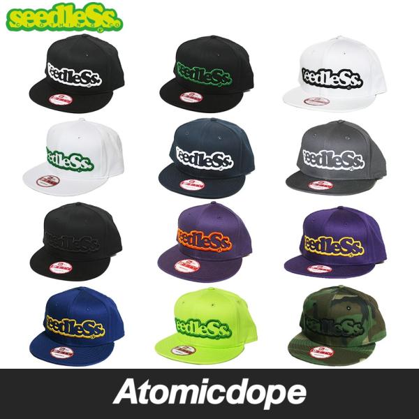 シードレス seedleSs SD NEW ERA スナップバックキャップ ニューエラ 定番ロゴ 帽...