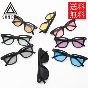 SUNKAK（サンカク） SUNKAK TYPE 2 MATT BLACK WHITE LOGO サングラス