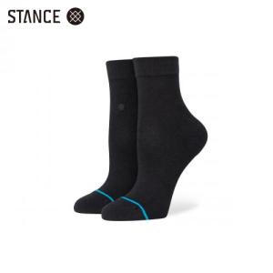 STANCE LOWRIDER レディース ソックス ブラック 靴下 黒 SOCKS Black サイズS 22.0-24.5cm｜atomicdope