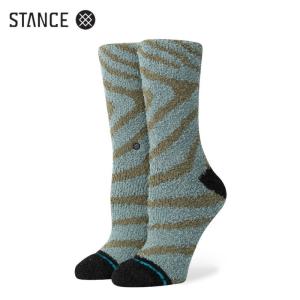 STANCE NIGHT OWL レディース ルーム ソックス ティール 靴下 緑 SOCKS Teal スタンス サイズS｜atomicdope