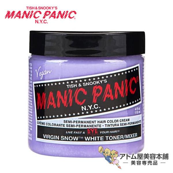 マニックパニック ヘアカラークリーム 118mL ヴァージンスノー（MC11033）ヘアカラー カラ...