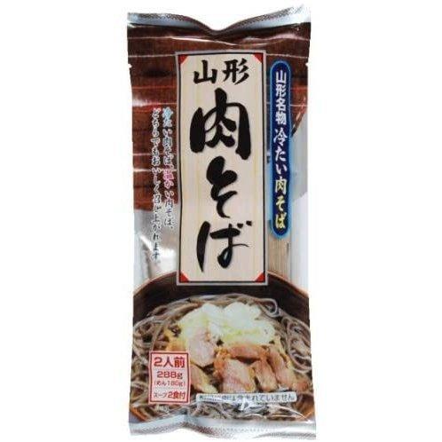 　山形発祥★みうら食品山形肉そば（つゆ付き）　２人前２８８g  　１袋　【送料別価格】