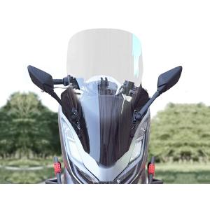 PCX125(JF81)/PCX150(KF30)　ロングスクリーン Amazon | HONDA PCX 社外ロングスクリーン ウインドシールド クリア