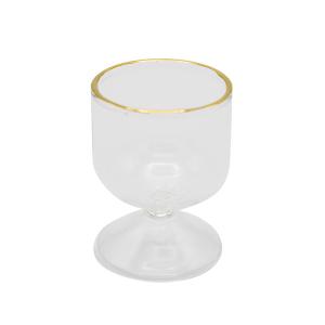 水盃 杯 ガラス細工 風水 玄関 金彩色 縁起...の詳細画像1