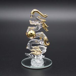 昇龍 ガラス細工 龍の置物 ミニサイズ 風水 ...の詳細画像2